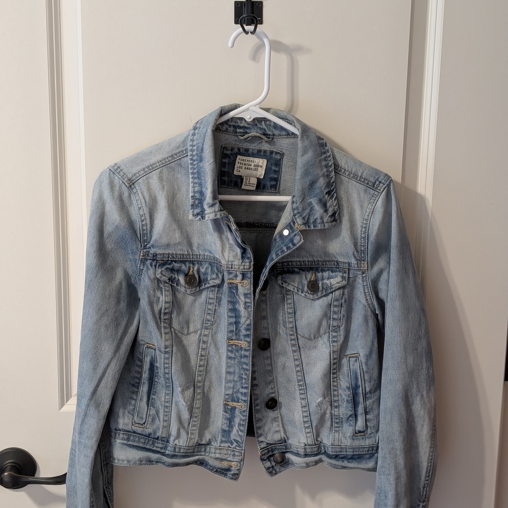 Forever 21 Blue Denim Jacket